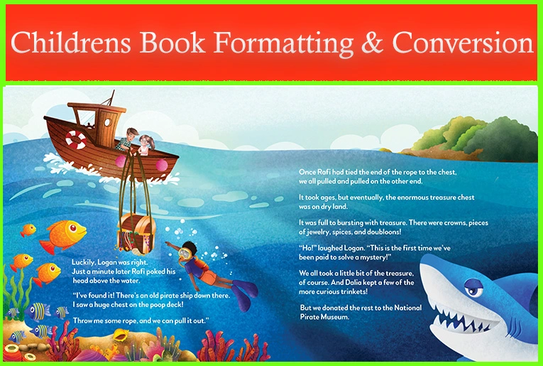 Children’s Book Formatting and Conversion Services