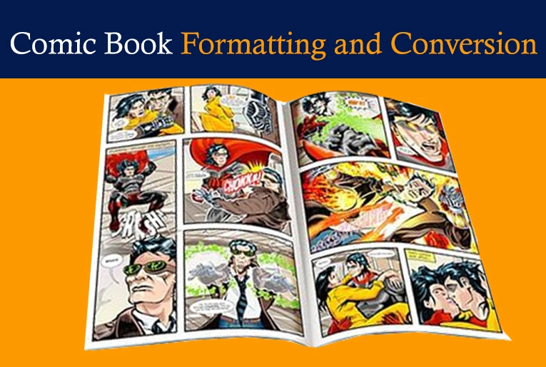 Maquetación y conversión de cómics