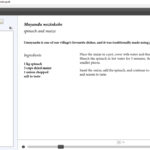 Conversion de livres de cuisine - Échantillons ePub 5