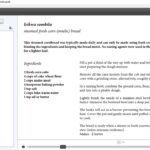 Conversion de livres de cuisine - Échantillons ePub 6