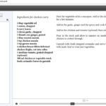Conversion de livres de cuisine - Échantillons ePub 7