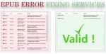 Servicio de corrección de errores de ePub