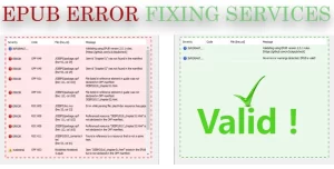 Epub Error Fixing Services