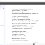 Poetry book conversion Epub sample 3