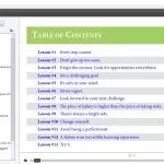 Clickable Table of content Samples 12