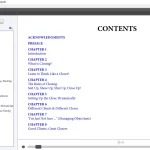 Clickable Table of content Samples 13