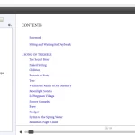 Clickable Table of content Samples 17